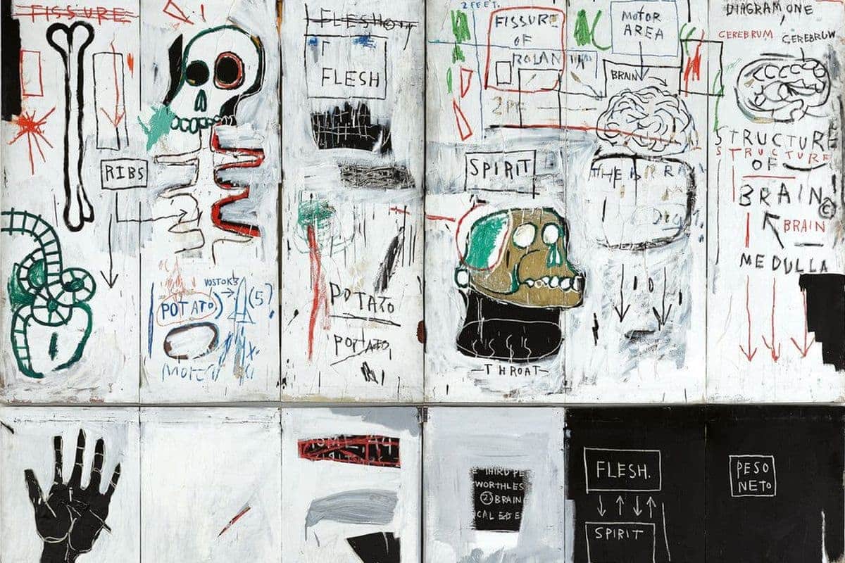 Jean-Michel-Basquiat-Flesh-and-Spirit-detail-1982-83